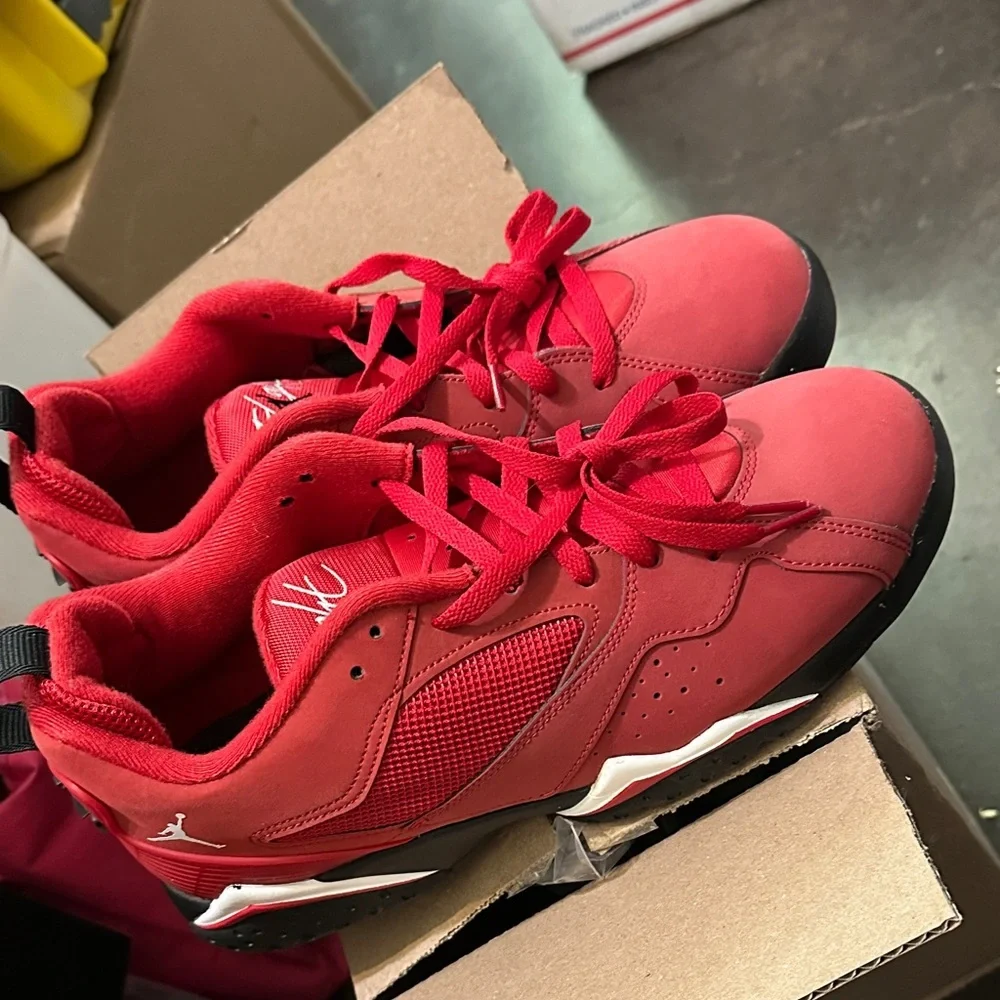 Nike Air Jordan MVP 678 Gym Red Black White Basketball Shoes